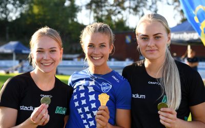 Silver-Filippa till Helsingfors – Linnea och William på sprintertronen